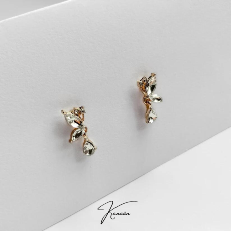 Butterfly & Teardrop Earrings